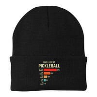 Why I Lose At Pickleball Player Funny Pickleballers Beanie