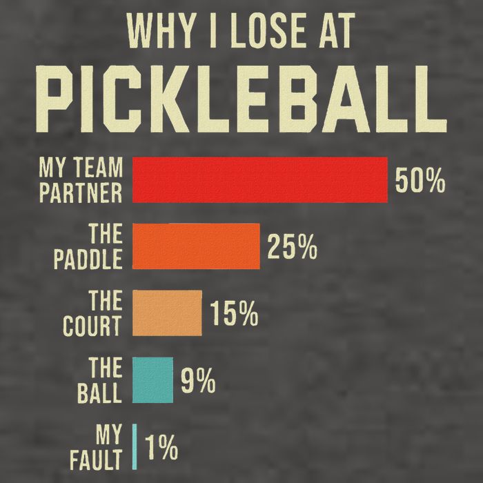 Why I Lose At Pickleball Player Funny Pickleballers Vector Backpack