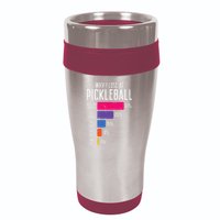 Why I Lose At Pickleball Funny Pickle Ball 16oz Travel Tumbler