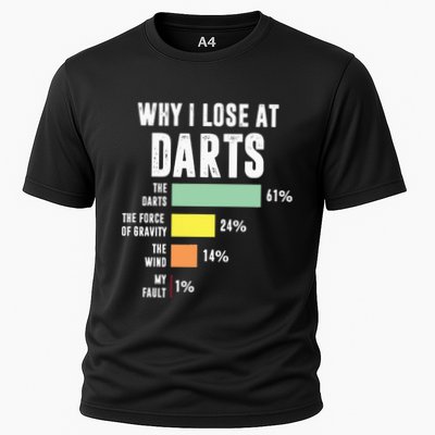 Why I Lose At Darts Funny Darts Player Performance Shirt