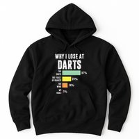 Why I Lose At Darts Funny Darts Player Hoodie