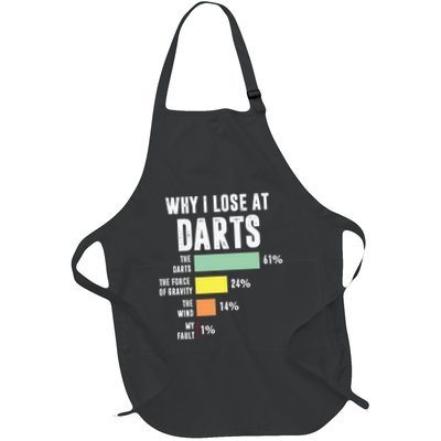 Why I Lose At Darts Funny Darts Player Apron