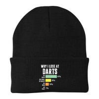 Why I Lose At Darts Funny Darts Player Beanie