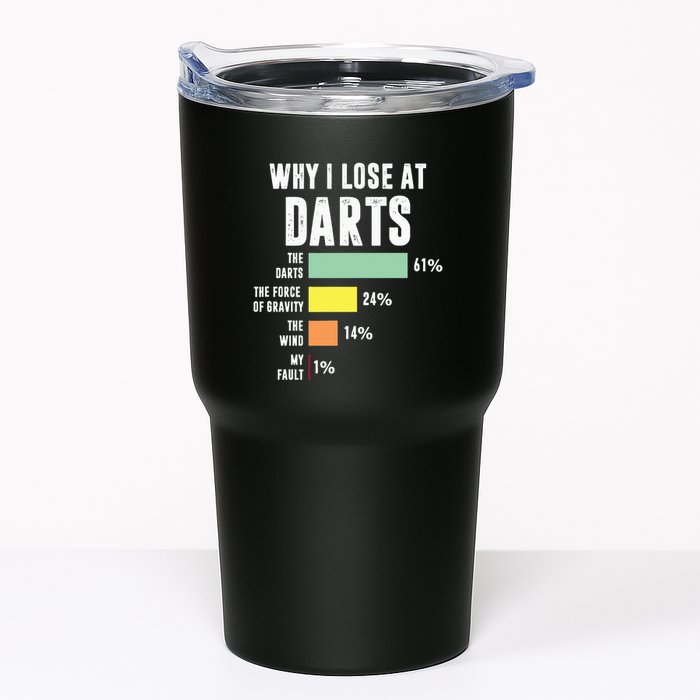 Why I Lose At Darts Funny Darts Player Tumbler