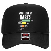 Why I Lose At Darts Funny Darts Player Trucker Hat