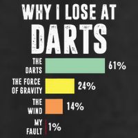 Why I Lose At Darts Funny Darts Player Trucker Hat