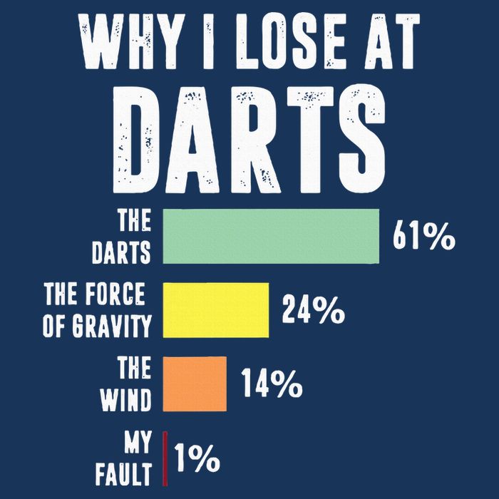Why I Lose At Darts Funny Darts Player Infant Baby Jersey Bodysuit