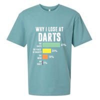 Why I Lose At Darts Funny Darts Player Sueded Cloud Jersey T-Shirt