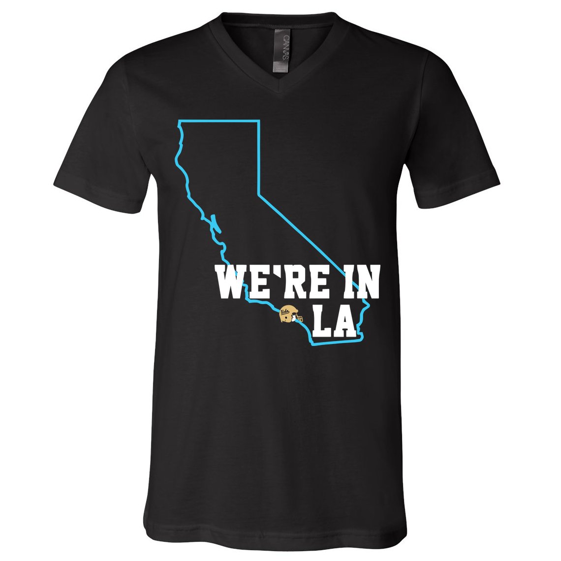We’Re In La V-Neck T-Shirt