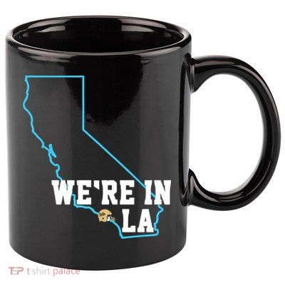 We’Re In La 11oz C Handle Ceramic Mug