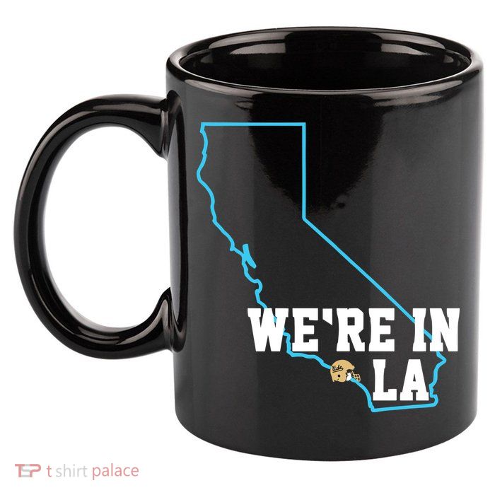 We’Re In La 11oz C Handle Ceramic Mug