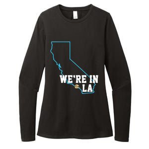 We’Re In La Womens CVC Long Sleeve Shirt