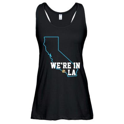 We’Re In La Ladies Essential Flowy Tank