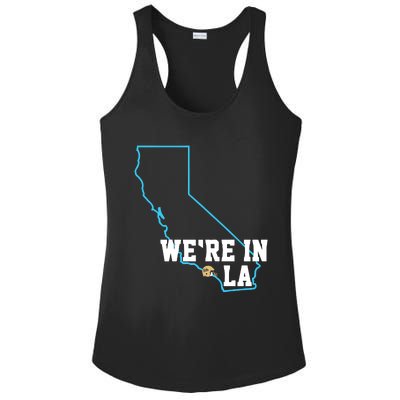 We’Re In La Ladies PosiCharge Competitor Racerback Tank