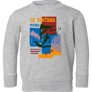 Wingfoil In La Ventana Mexico. Toddler Sweatshirt