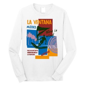 Wingfoil In La Ventana Mexico. Long Sleeve Shirt