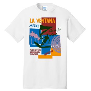 Wingfoil In La Ventana Mexico. Tall T-Shirt