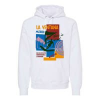 Wingfoil In La Ventana Mexico. Premium Hoodie