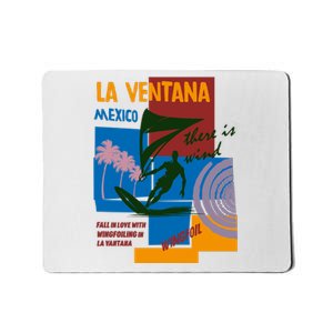 Wingfoil In La Ventana Mexico. Mousepad