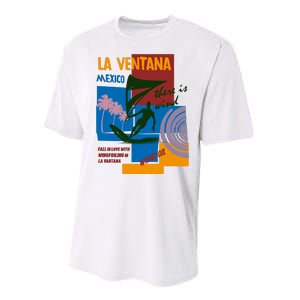 Wingfoil In La Ventana Mexico. Performance Sprint T-Shirt