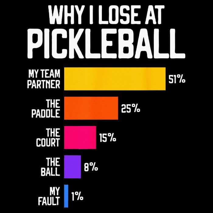 Why I Lose At Pickleball Humor Funny Pickleballers Backpack