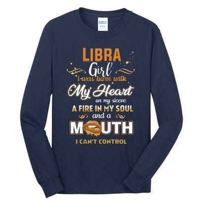 Womens Im Libra September 23 October 22 Birthday Tall Long Sleeve T-Shirt