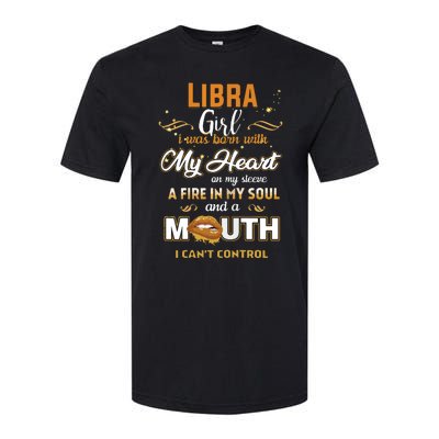 Womens Im Libra September 23 October 22 Birthday Softstyle® CVC T-Shirt