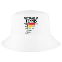 Why I Lose At Tennis Cool Comfort Performance Bucket Hat