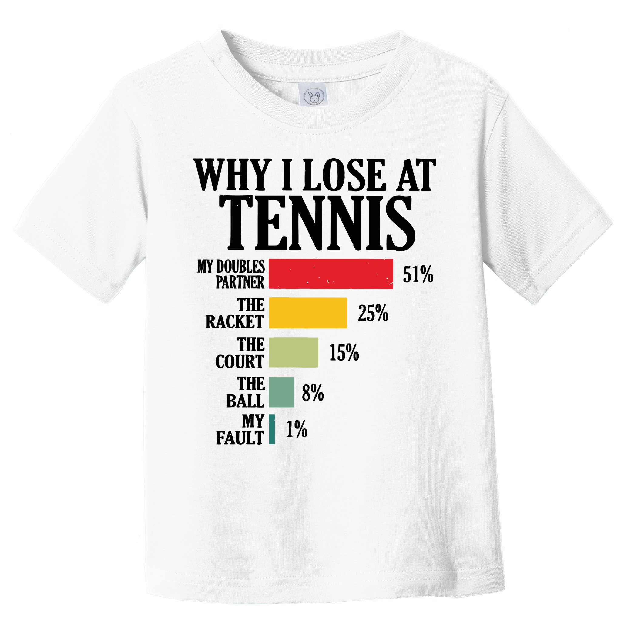 Why I Lose At Tennis Toddler T-Shirt