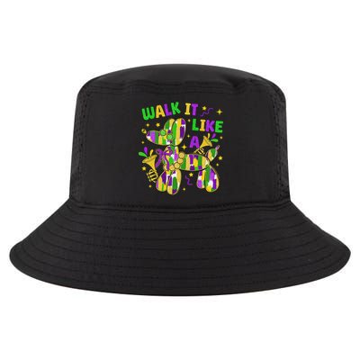 Walk It Like A Dog Happy Mardi Gras New Orleans Fat Tuesday Cool Comfort Performance Bucket Hat