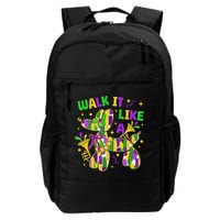 Walk It Like A Dog Happy Mardi Gras New Orleans Fat Tuesday Backpack