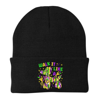 Walk It Like A Dog Happy Mardi Gras New Orleans Fat Tuesday Beanie