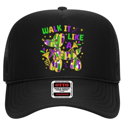 Walk It Like A Dog Happy Mardi Gras New Orleans Fat Tuesday Hat