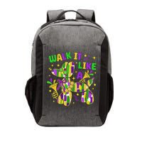 Walk It Like A Dog Happy Mardi Gras New Orleans Fat Tuesday Vector Backpack