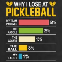 Why I Lose At Pickleball Funny Losing Game Sports Graphic Gift Adult Drive Performance Visor