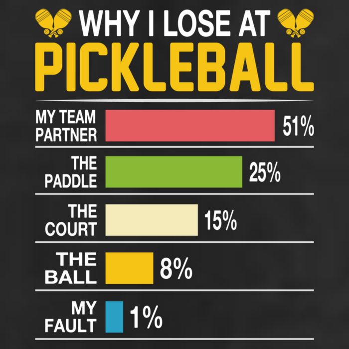Why I Lose At Pickleball Funny Losing Game Sports Graphic Gift Adult Drive Performance Visor