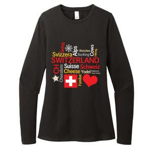 Why I Love Switzerland Cute Gift Womens CVC Long Sleeve Shirt