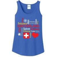 Why I Love Switzerland Cute Gift Ladies Essential Tank