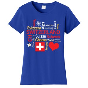 Why I Love Switzerland Cute Gift Women's T-Shirt