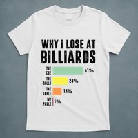 Why I Lose At Billiards Billiards Player T-Shirt