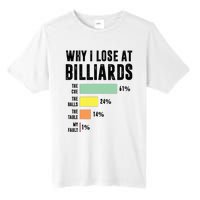 Why I Lose At Billiards Billiards Player Tall Fusion ChromaSoft Performance T-Shirt