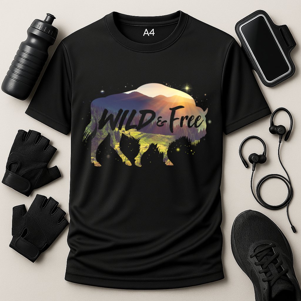 Wild And Free Performance Shirt