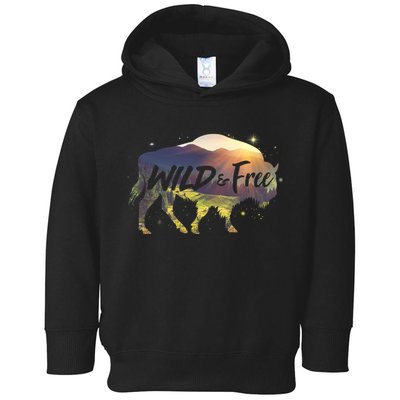 Wild And Free Toddler Hoodie
