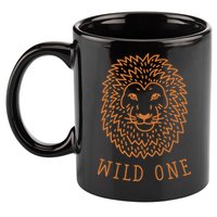 Wild One Lion 11oz C Handle Ceramic Mug