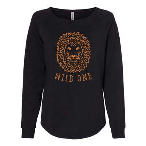 Wild One Lion Womens California Wash Sweatshirt