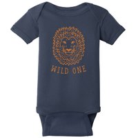 Wild One Lion Baby Bodysuit