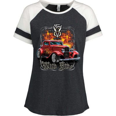 Wild Ride Ford Enza Ladies Jersey Colorblock Tee