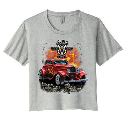 Wild Ride Ford Women's Crop Top Tee