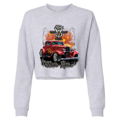 Wild Ride Ford Cropped Pullover Crew