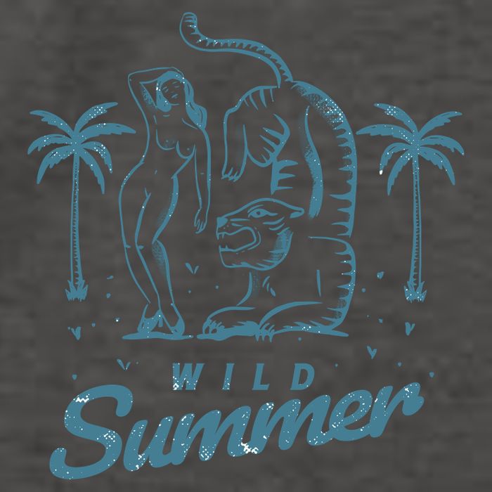 Wild Summer Vector Backpack